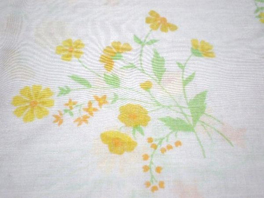 USA 花柄・ヴィンテージ・ピロケース