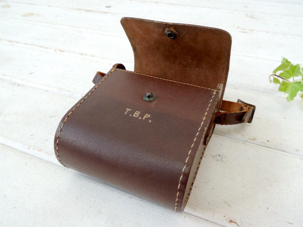 TBP・レザーケース アンティーク・革・ショルダーバッグ 鞄 カバン ファッション アクセサリー