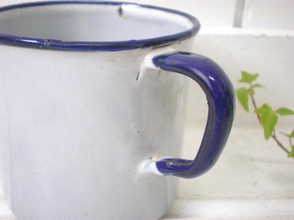 アンティーク ホーローカップ USA