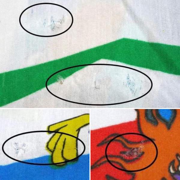 【ラグラッツムービー】冒険アニメ・アメコミ・ヴィンテージ・ユーズドシーツ(フラットタイプ) USA