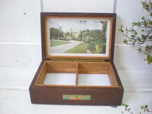 【UNION MADE】小さなアンティーク・木箱/小物入れ