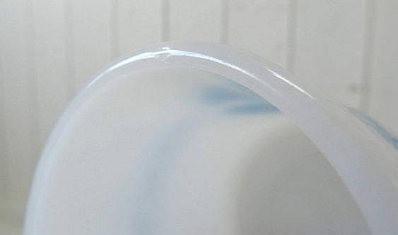 【PEACE】ピースマーク&ハト柄・ミルクガラス製・70'sヴィンテージ・マグカップ