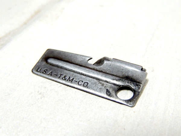 【U.S.A. -T&M-CO】ヴィンテージ・缶切り・キーホルダー・ミリタリー・アウトドア・キャンプ