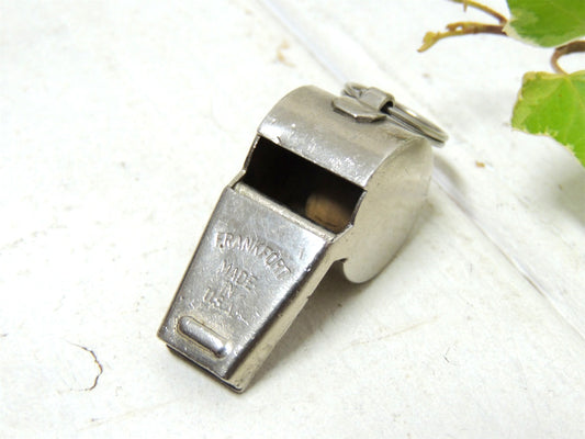 【FRANK FORT・MADE IN U.S.A.】ヴィンテージ・ホイッスル・呼び笛・メタル製