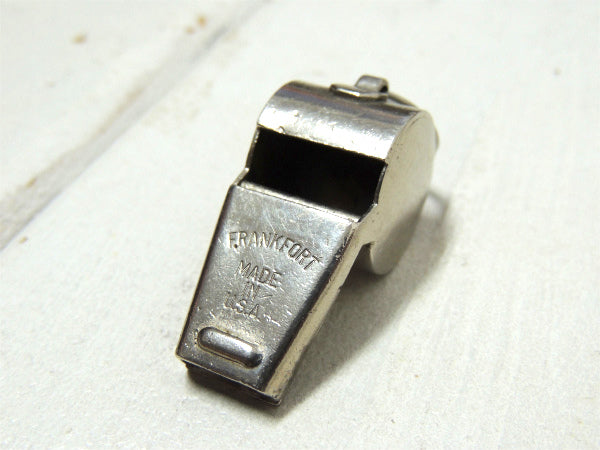 【FRANK FORT・MADE IN U.S.A.】ヴィンテージ・ホイッスル・呼び笛・メタル製