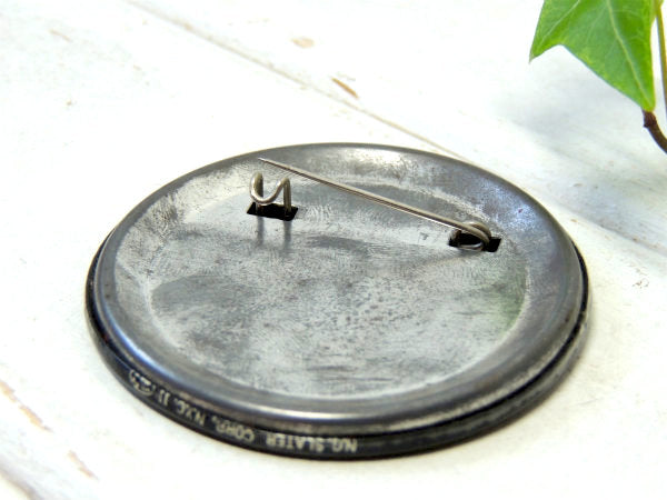 【ラッキーストライク】インパクトあるパッケージ・煙草メーカー・ヴィンテージ・缶バッジ・USA