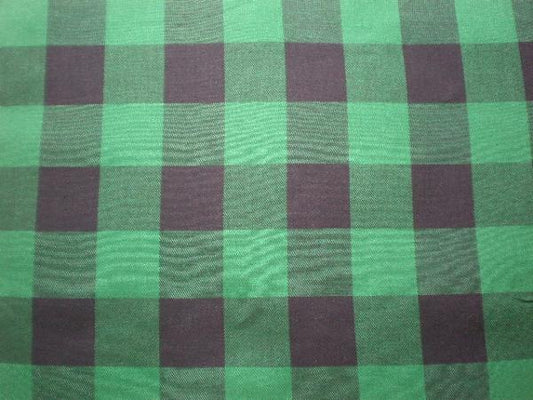 デッドストック ブロックチェック柄・ファブリック