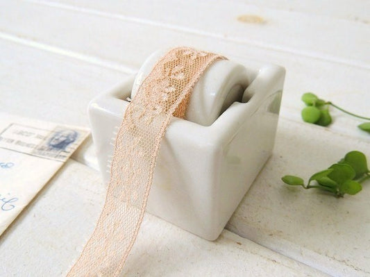 【SENGBUSCH】USA!白色の陶器製・小さなアンティーク・スタンプモイスチャー/切手ぬらし