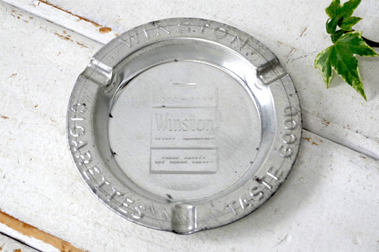 Winston 54s タバコ ビンテージ・灰皿・アシュトレイ・アドバタイジングUS デッドストック