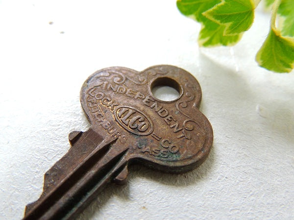 INDEPENDENT LOCK】インディペンデント・真鍮製・鍵・ビンテージ・キー