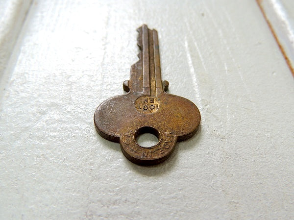 【INDEPENDENT LOCK】インディペンデント・真鍮製・鍵・ビンテージ・キー・USA