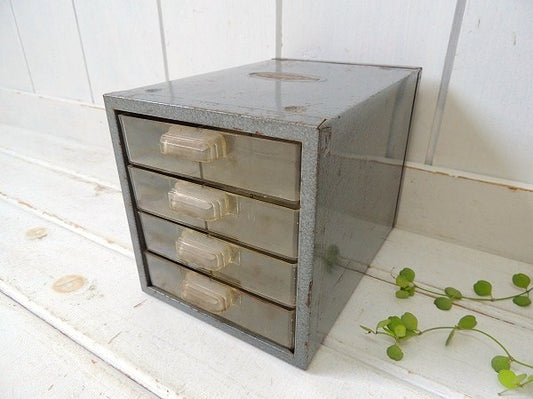 【CRAFTSMAN】シアーズ・クラフトマン・4段式・ビンテージ・チェスト・引き出し・工具箱・ケース