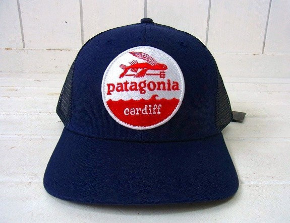 【Patagonia】パタゴニア・カーディフ限定・メッシュキャップ&ステッカーetc1枚付き