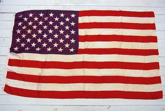 大きなヴィンテージ・星条旗/アメリカンフラッグ USA
