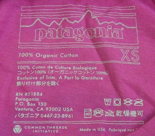 【Patagonia】ウィメンズ・パタゴニア・カーディフ限定・Tシャツ&ステッカーetc1枚付き