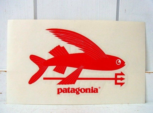 【Patagonia】パタゴニア・フライングフィッシュ・特大ステッカー/ジェフ・マクフェトリッジ