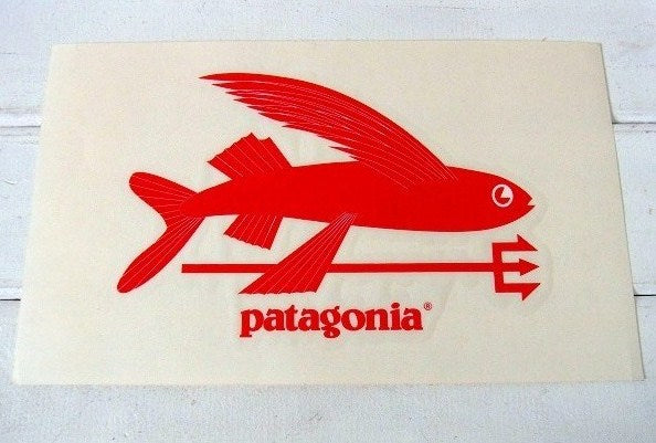 【Patagonia】パタゴニア・フライングフィッシュ・特大ステッカー/ジェフ・マクフェトリッジ