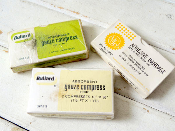 GILLIG サンフランシスコ バス会社・ヴィンテージ・救急箱 ファーストエイド・アドバタイジング