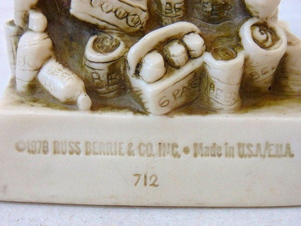 ユニークな70’s・ヴィンテージ・メッセージドール/人形 USA