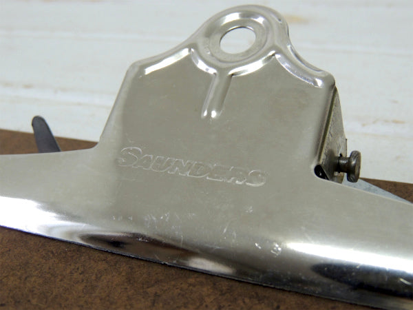 【SAUNDERS】 USA・クリップボード・バインダー・ステーショナリー・文房具