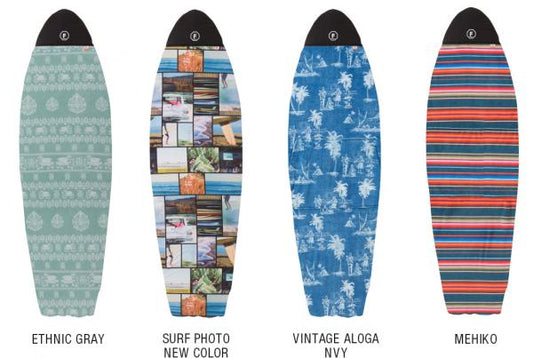 2019 VINTAGE ALOHA NVY マイクロファーバーボードケース 5'10 サーフィン用