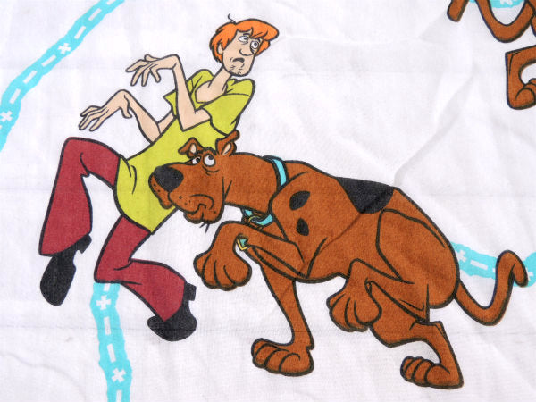 スクービードゥー&ボロピン】ユーズドシーツ・キャラクター生地