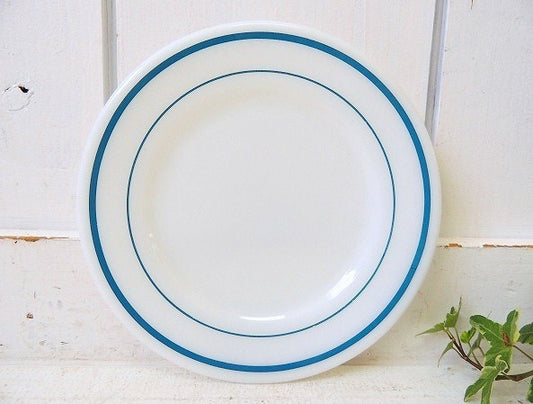 【CORNING】コーニング社・Decor・ブルーライン・ブレッドプレート/皿/食器