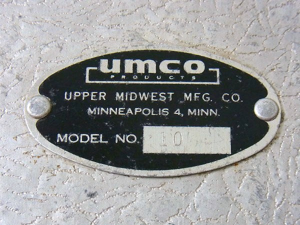 【UMCO】アムコ・アルミ製・ヴィンテージ・タックルボックス・MODEL 10/フィッシング USA