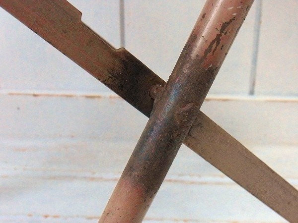 工業系・ヴィンテージ・スチールチェア/折り畳みイス USA