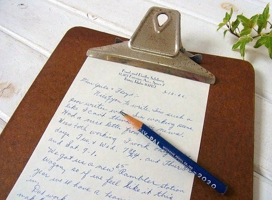 【Buill】ヴィンテージ・クリップボード/バインダー USA