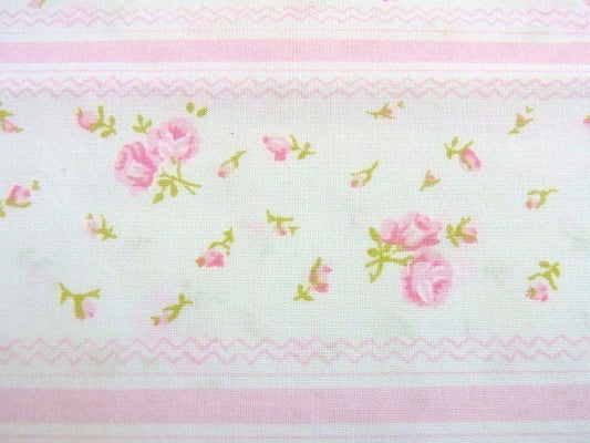 【JCペニー】小花柄・レース付きヴィンテージ・ピロケース/枕カバー USA