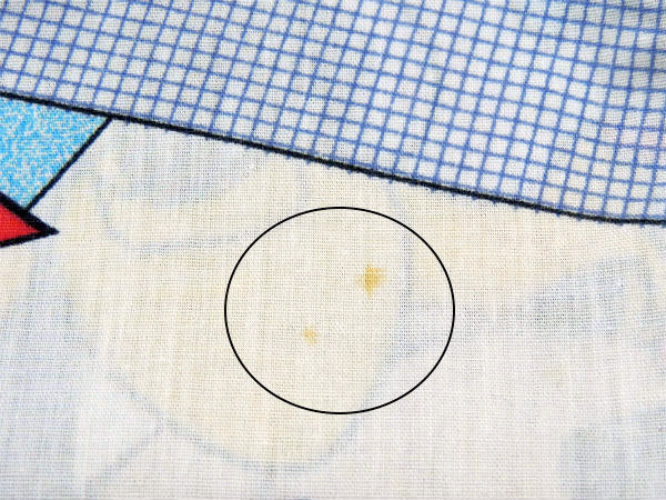 【ミニーマウス】ディズニー・カラフルなヴィンテージ・ユーズドシーツ(ボックスタイプ) USA