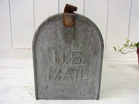 【U.S MAIL】メタル製・ヴィンテージ・メールボックス/ポスト/郵便受け　USA