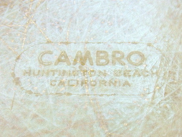 【CAMBRO】キャンブロ社・FRP製・ヴィンテージ・ダストボックス/ごみ箱 USA