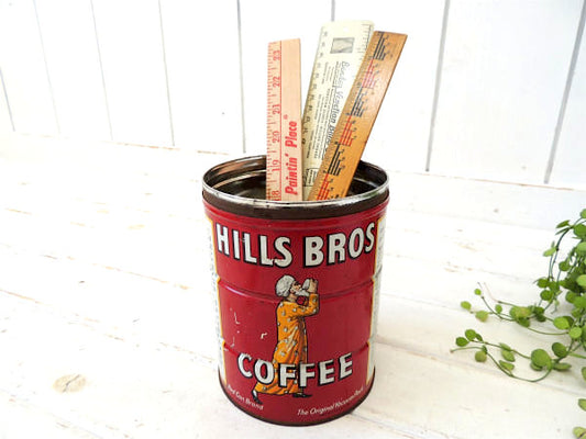 アメリカ・サンフランシスコ・コーヒー・HILLS BROS COFFEE・ヴィンテージ缶・Tin缶