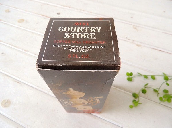 AVON エイボン COUNTRY STORE コーヒーミル ヴィンテージ コロンボトル 瓶 アメリカンビンテージ