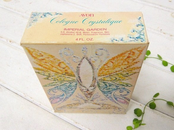 AVON エイボン バタフライ 蝶 ヴィンテージ・箱付き・コロンボトル ガラス瓶 1970's~