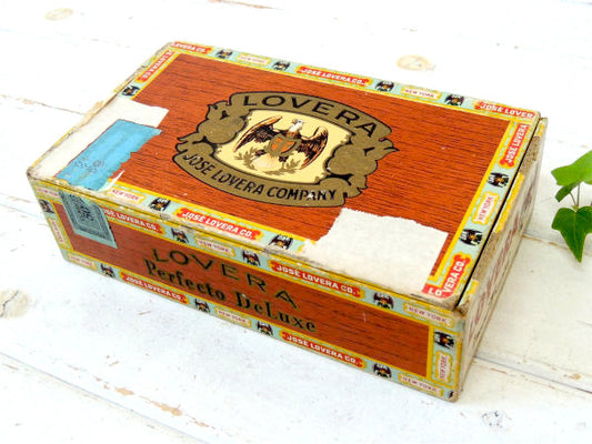 【LOVERA・イーグル・NY】タバコ&葉巻のヴィンテージ・シガーケース・シガーボックス