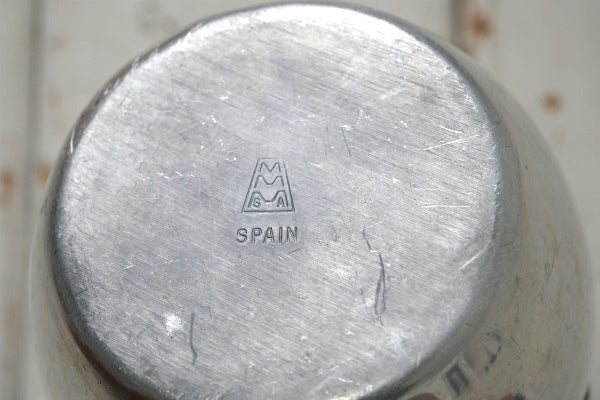 スペイン MMM アルミ製 ヴィンテージ バターメルター ミルクウォーマー 片手鍋 キャンプ道具
