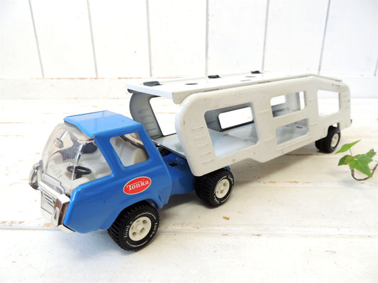 1970's Tonka・トンカ 積載車・トランスポーター・トラック・ヴィンテージ・ブリキ自動車
