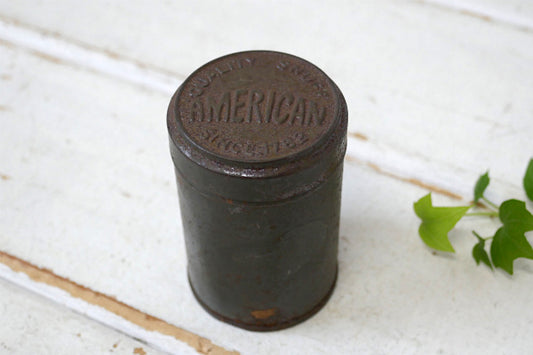 American Quality Snuff シャビー OLD アンティーク タバコ缶 ティン缶
