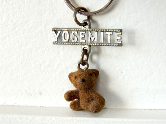 【YOSEMITE・ヨセミテ国立公園】クマ・ベアー・ヴィンテージ・デッドストック・キーホルダー