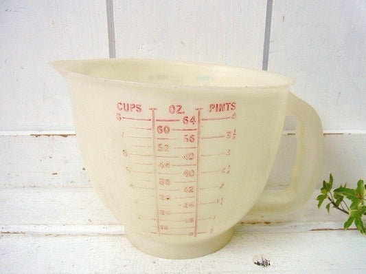 【タッパーウェア】70’s・ヴィンテージ・メジャーカップ・計量ボウル USA・キッチン雑貨