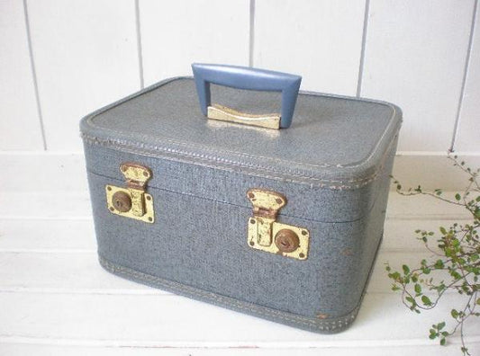 ヴィンテージ コスメボックス/メイクボックス USA