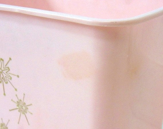 【Rubbermaid】ピンク色・ラバー製・ヴィンテージ・ダストボックス/ごみ箱 USA