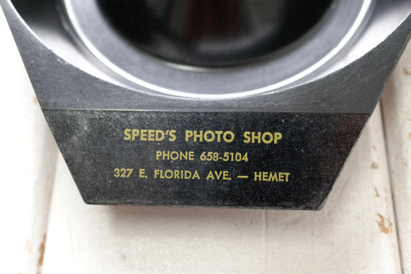 SPEED'S PHOTO SHOP ヴィンテージ・アドバタイジング・灰皿 アシュトレイ USA