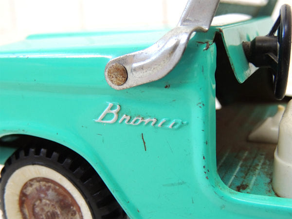 【NYLINT・FORD】1960s~フォード・ブロンコ&トレーラー・ヴィンテージ・ブリキ自動車