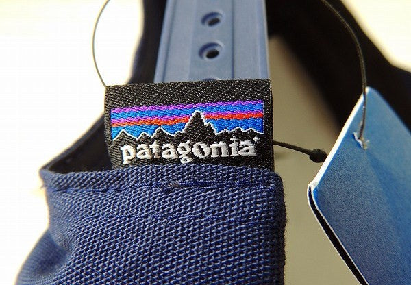 【Patagonia】パタゴニア・カーディフ限定・ラジャーザットハット&ステッカー1枚/ネイビー