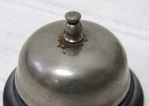 メタル製・アンティーク・呼び鈴/コールベル/卓上ベル USA
