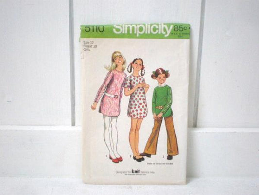 USA ガールズのヴィンテージ型紙・3種